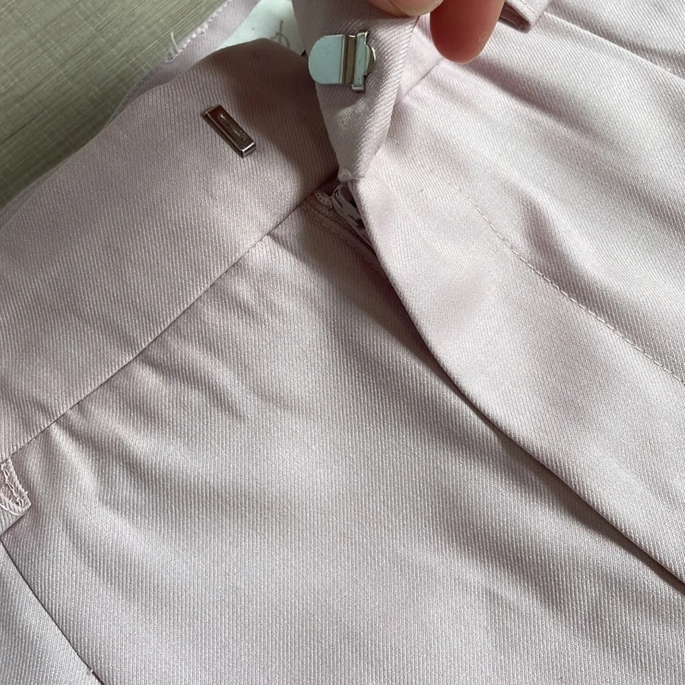 Beige Botany wide leg pants